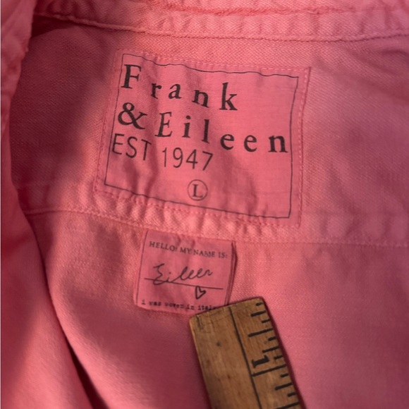 Frank and Eileen Sunset (pink/orange) Large Denim Eileen - Picture 4 of 10